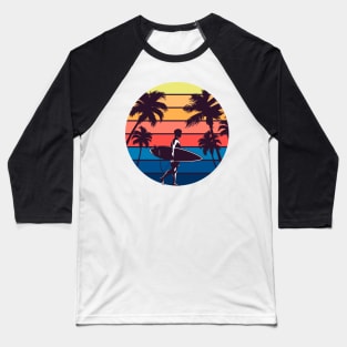 Surf / Beach Ocean Baseball T-Shirt